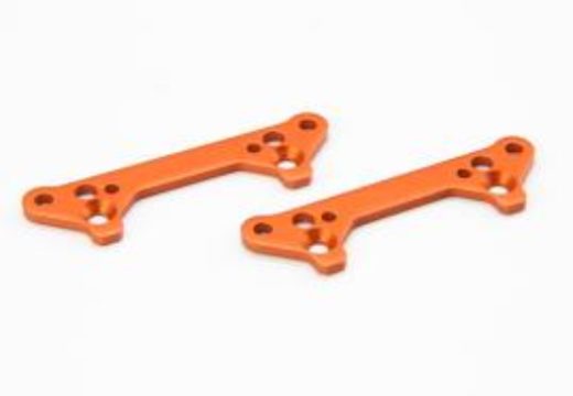 HPI-106839 HPI Suspension Pin Brace (Front/Rear/Orange) [106839] HPI