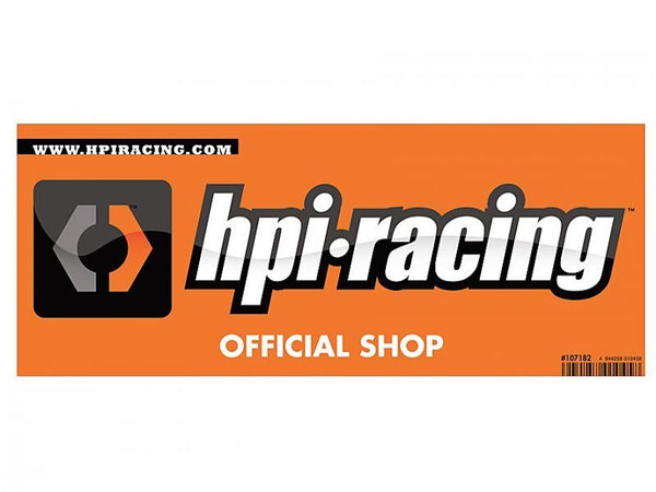 HPI-107182 HPI Logo Small Window Sticker - Double Sided [107182]