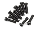 HPI-107373 HPI Button Head Screw M2.5X10mm (Hex Socket/10Pcs) [107373] HPI