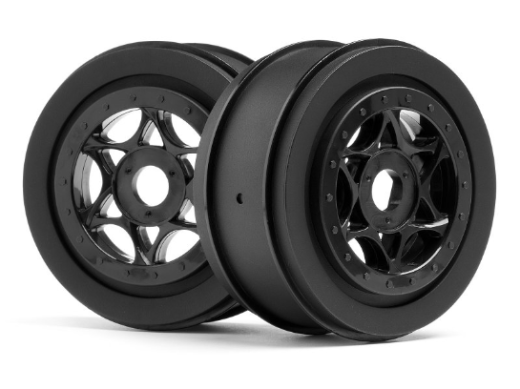 HPI-107384 HPI 107384 AH-64 WHEEL BLACK (42X83MM/2PCS)