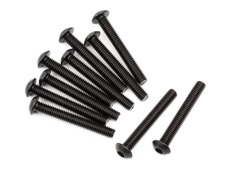 HPI-107894 HPI Button Head Screw M3X22mm (10Pcs) [107894] HPI