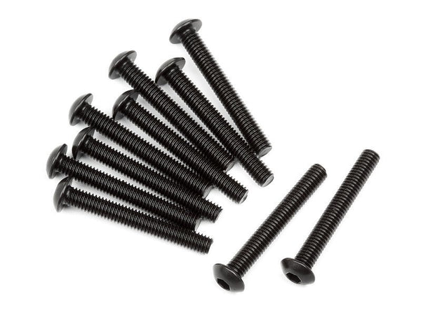 HPI-107894 HPI Button Head Screw M3X22mm (10Pcs) [107894]