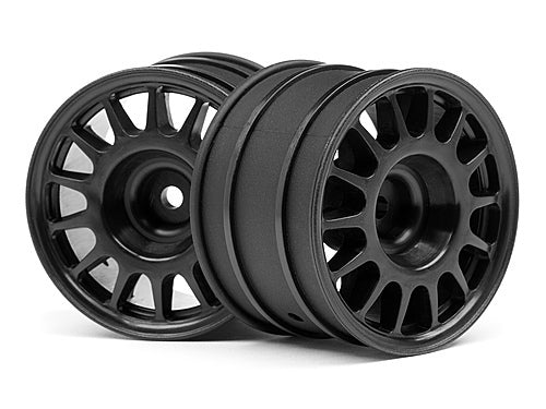 HPI-107970 HPI WR8 Rally Off-Road Wheel Black (48X33mm/2Pcs) [107970]