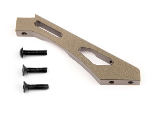 HPI-108023 HPI Aluminum Front Brace (Hard Anodized) [108023]