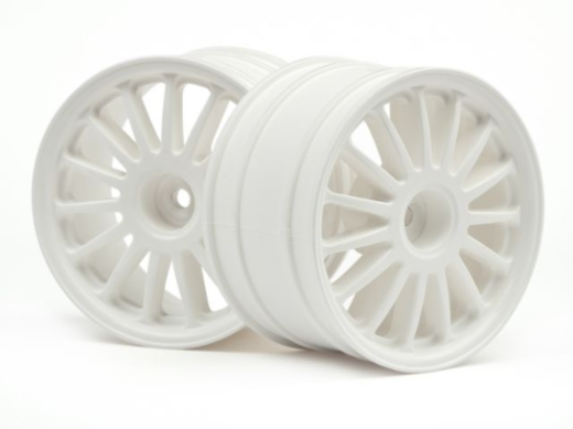 HPI-108075 HPI WR8 Tarmac Wheel White (2.2"/57X35mm/2Pcs) [108075] HPI