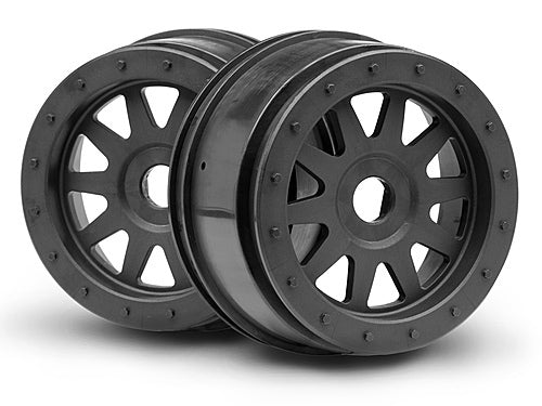 HPI-108323 HPI TR-10 Glue-Lock Wheel Gunmetal (120X60mm/2Pcs) [108323]
