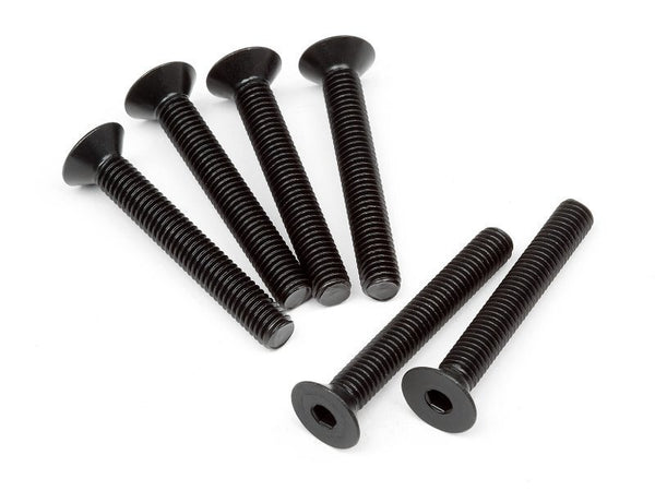 HPI-109068 HPI Flat Head Screw M5X35mm (Hex Socket/6Pcs) [109068]