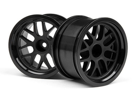 HPI-109156 HPI BBS Spoke Wheel 48X31mm Black (9mm Offset/2Pcs) [109156] HPI