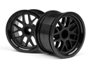 HPI-109156 HPI BBS Spoke Wheel 48X31mm Black (9mm Offset/2Pcs) [109156] HPI