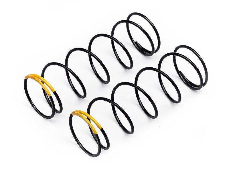 HPI-109809 HPI Shock Spring (YELLOW/68mm/73.8gF/2pcs) [109809]