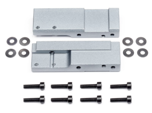 HPI-109904 HPI 109904 Engine Mount Set 25X30X78mm (Gray) HPI