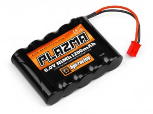 HPI-110203 HPI Plazma 6.0V 1200mAh Ni-Mh Micro Battery Pack [110203]