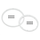 HPI-110545 HPI Wheel Bead Lock Rings (White/For 2 Wheels) [110545] HPI