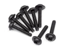HPI-111298 HPI TP. Flanged Screw M3X15mm (8Pcs) [111298] HPI