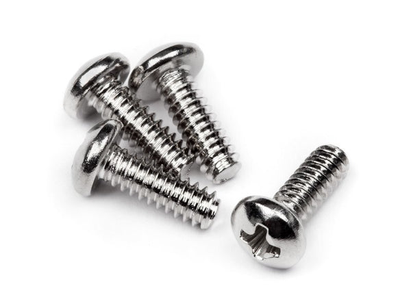 HPI-111336 HPI Button Head Screw 4-40X8mm (4Pcs) [111336]