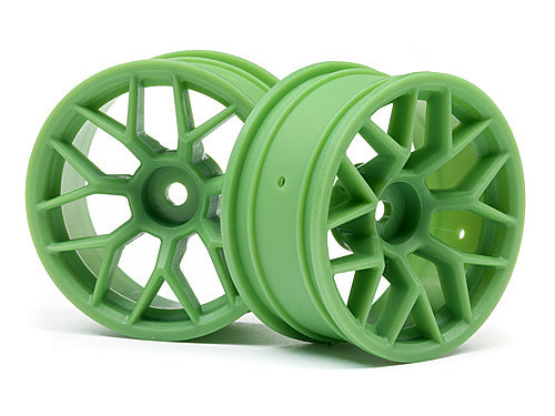HPI-112811 HPI Rtr Wheel 26mm Green (6mm Offset/2Pcs) [112811]
