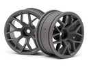 HPI-112812 HPI Rtr Wheel 26mm Gunmetal (6mm Offset/2Pcs) [112812] HPI