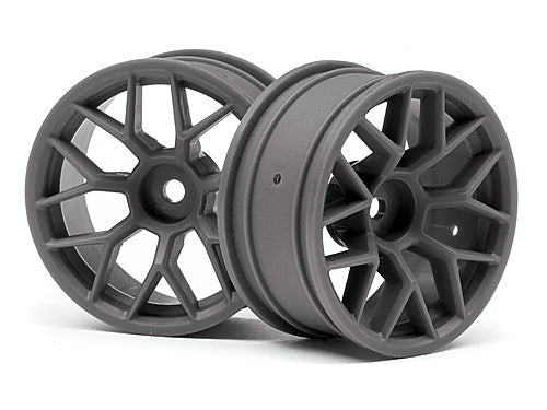 HPI-112812 HPI Rtr Wheel 26mm Gunmetal (6mm Offset/2Pcs) [112812]