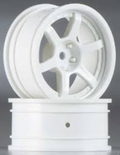 HPI-112813 HPI HRE C106 Wheel 26mm White (6mm Offset/2Pcs) [112813]