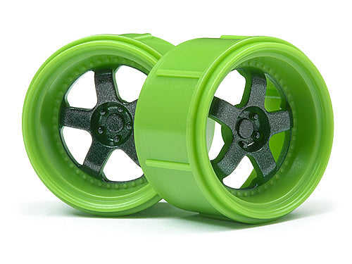 HPI-112817 HPI Work Meister S1 Wheel Green (Micro RS4/4Pcs) [112817]