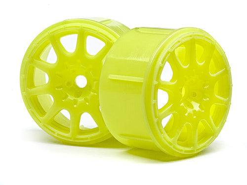 HPI-113089 HPI Method Rallycross Wheel Yellow (Micro RS4/4Pcs) [113089] HPI