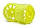 HPI-113089 HPI Method Rallycross Wheel Yellow (Micro RS4/4Pcs) [113089] HPI