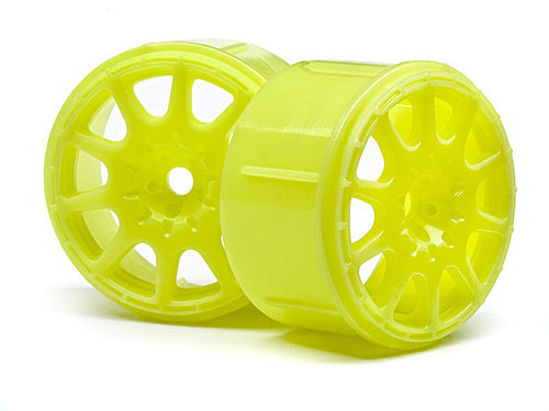 HPI-113089 HPI Method Rallycross Wheel Yellow (Micro RS4/4Pcs) [113089]