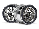 HPI-113336 HPI Split 8 Truck Wheel (Chrome/2Pcs) [113336] HPI