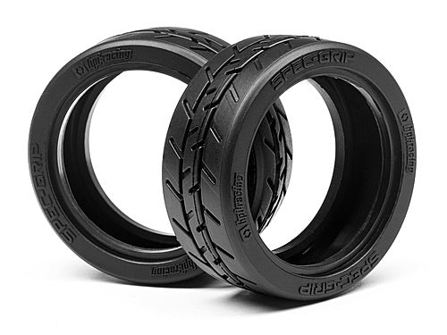 HPI-113717 HPI Spec-Grip Tire 26mm (K Compound/2pcs) [113717]