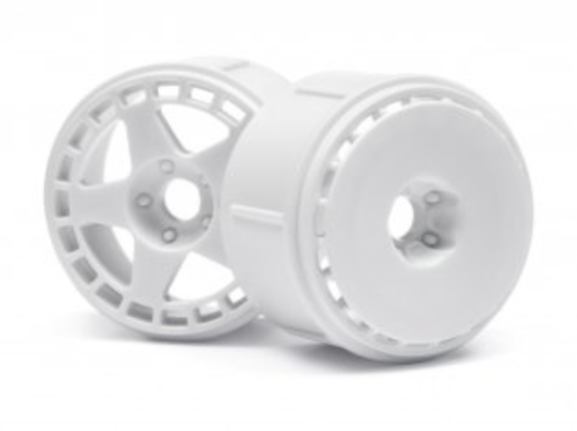 HPI-114371 HPI Fifteen52 Turbomac Wheel White (6Pcs) [114371] HPI