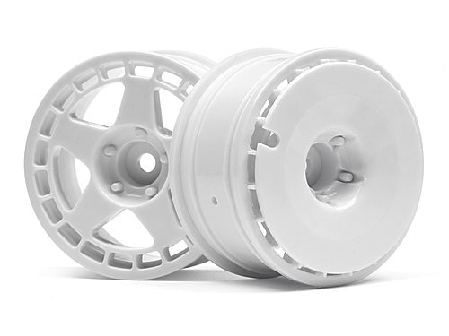 HPI-114637 HPI Fifteen52 Turbomac Wheel White (26mm/2Pcs) [114637] HPI