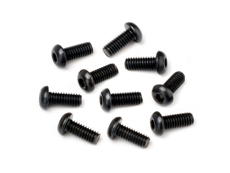 HPI-114761 HPI Button Head Screw M2.5X6mm (Hex Socket/10pcs) [114761] HPI