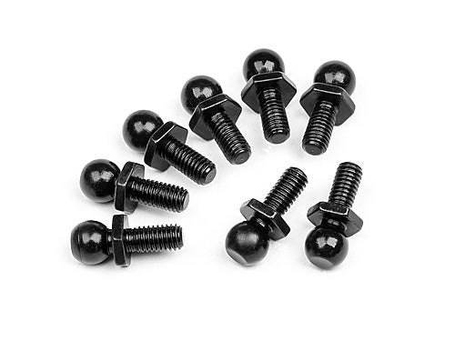 HPI-115285 HPI Low Profile Ball Stud 4.8X12mm (8Pcs) [115285] HPI