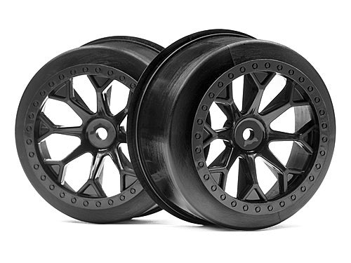 HPI-116521 HPI 8-Shot SC Wheel (Black/2Pcs) [116521] HPI