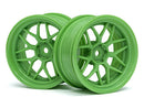 HPI-116531 HPI Tech 7 Wheel Green 52X26X+6mm Offset (2Pcs) [116531] HPI