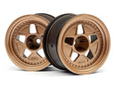 HPI-116536 HPI Tarmacr40 Wheel Bronze 52X31X+15mm Offset (2Pcs) [116536] HPI
