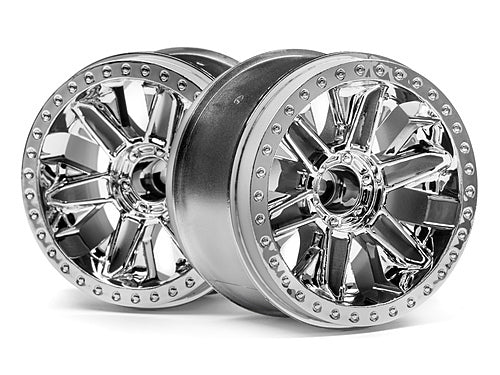 HPI-116736 HPI 6-Shot ST Wheel (Chrome/2Pcs) [116736] HPI