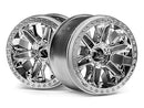 HPI-116736 HPI 6-Shot ST Wheel (Chrome/2Pcs) [116736] HPI