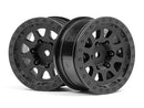 HPI-116840 HPI CR-10 Wheel 1.9 (Black/2pcs) [116840] HPI