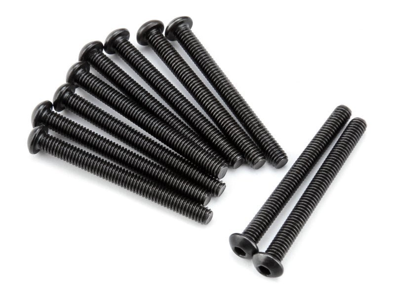 HPI-116865 HPI Button Head Screw M2.5X25mm (Hex Socket/10pcs) [116865] HPI