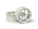 HPI-120205 HPI R5 WHEEL WHITE (9MM/2PCS) [120205] HPI