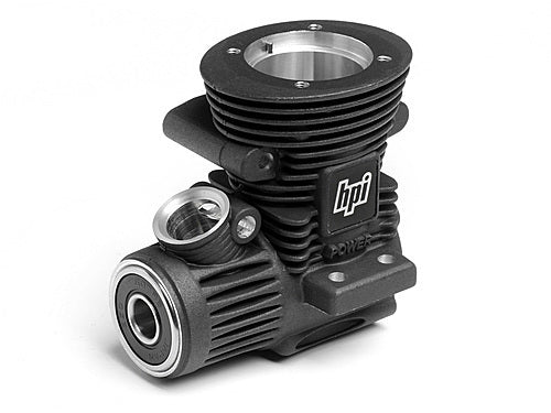 HPI-15145 HPI Crank Case (Black/G3.0) [15145]