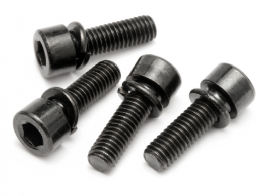 HPI-15447 HPI Cap Head Screw M5X16mm With Spring Washer (4Pcs) [15447] HPI