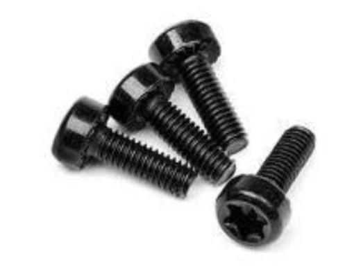 HPI-15455 HPI Wide Cap Head Torx Screw M4X12mm (4Pcs) [15455]