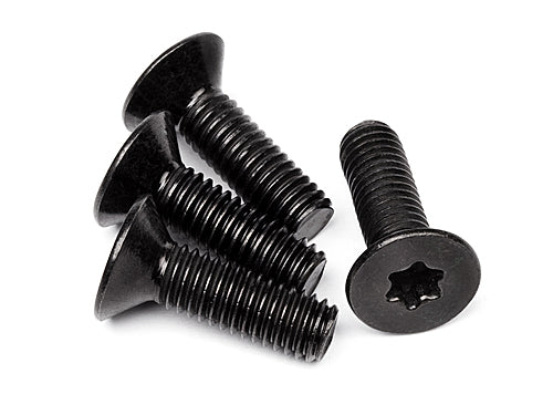 HPI-15457 HPI Flat Head Torx Screw M6X20mm (4Pcs) [15457]