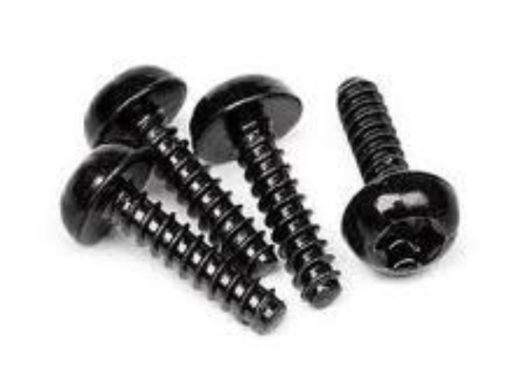 HPI-15495 HPI TP. Wide Button Head Screw M4X16mm (4Pcs) [15495] HPI