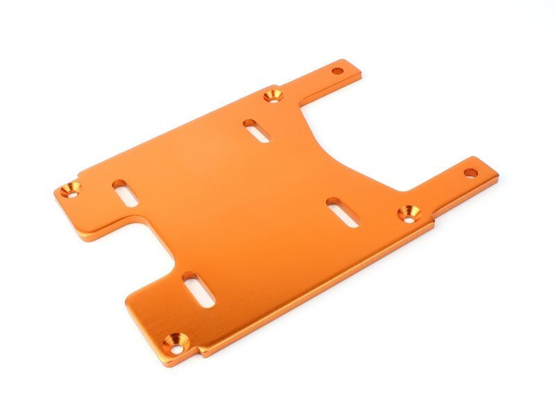 HPI-160114 HPI Motor Plate 3.0mm (Orange) [160114] HPI