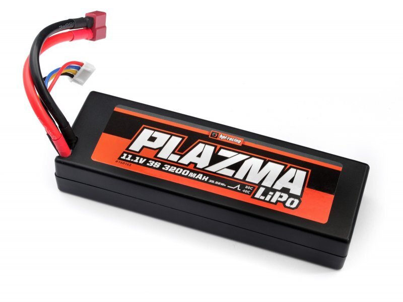 HPI-160162 HPI Plazma 11.1V 3200mAh 40C LiPo Battery Pack 35.52Wh [160162]