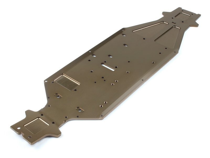 HPI-160201 HPI Main Chassis Flux Truggy 7075 4.0mm [160201]