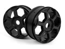 HPI-160279 HPI Hexcode Wheel Black (2pcs) [160279] HPI